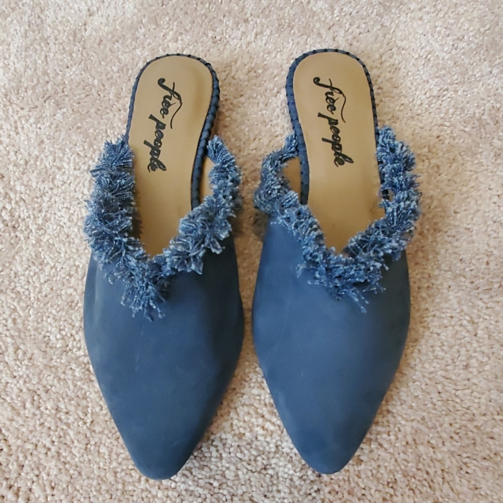 Free People Suede Mule